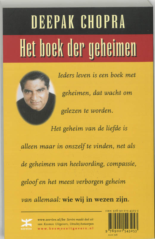 Het boek der geheimen achterkant