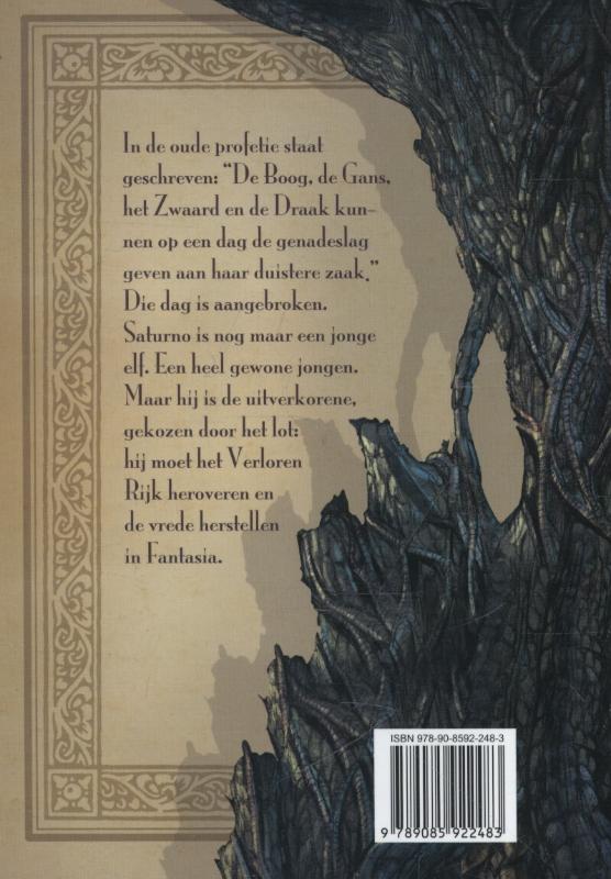 De Kronieken van Fantasia 1 Het Verloren Rijk achterkant