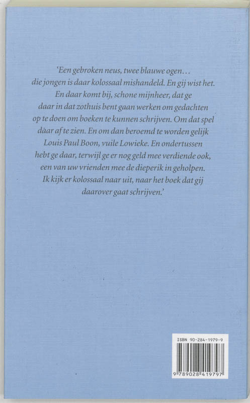 Het schismatieke schrijven achterkant