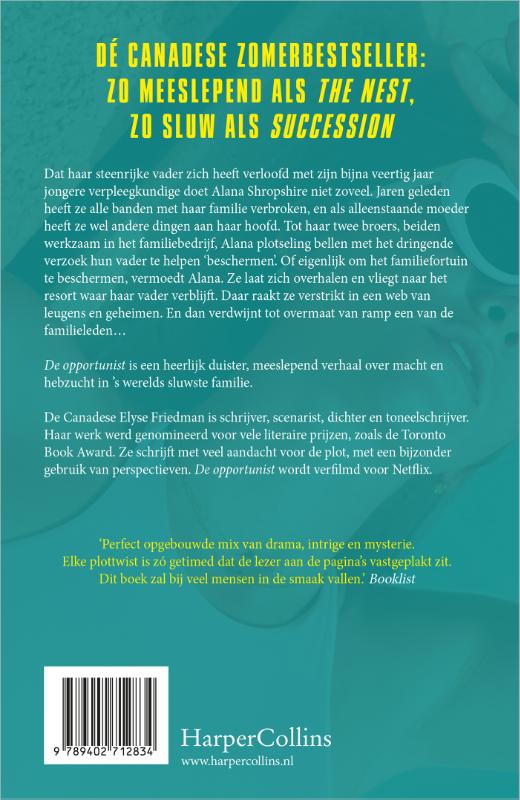 De opportunist achterkant