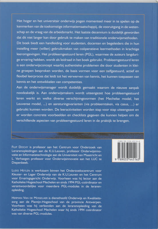 Cooperatief Leren In Een Krachtige Leeromgeving achterkant