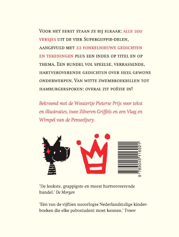 Superguppie is alles achterkant