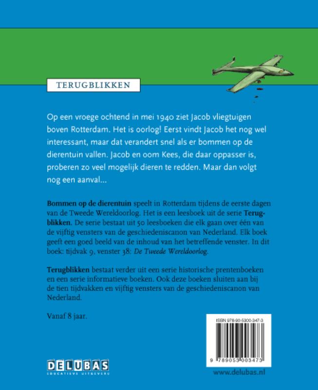 Bommen op de dierentuin / De tweede wereldoorlog / Terugblikken leesboeken / 38 achterkant