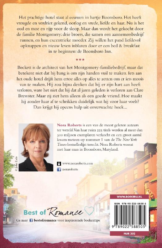 Voor nu en altijd / Boonsboro Inn / 1 achterkant