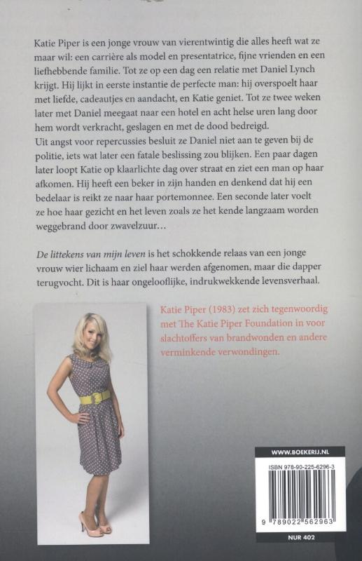 De Littekens Van Mijn Leven achterkant