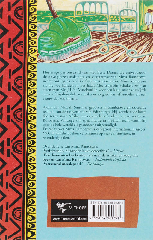 Ramotswe 8 De Goede Echtgenoot Van De Zebra Drive achterkant