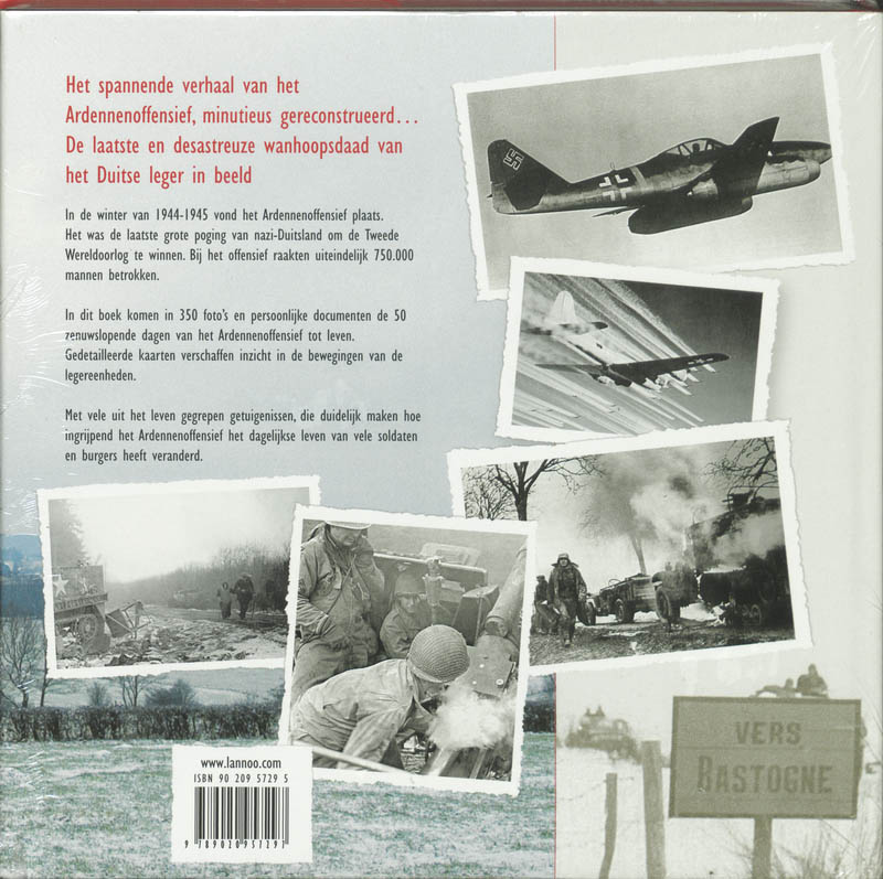 Slag Om De Ardennen achterkant
