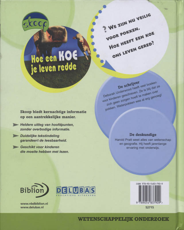Hoe Een Koe Je Leven Redde achterkant