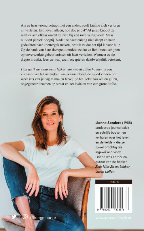 Dan ga ik nu maar eens lekker van mezelf zitten houden achterkant