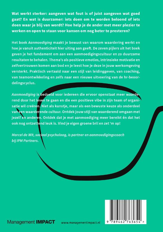 Aanmoediging achterkant