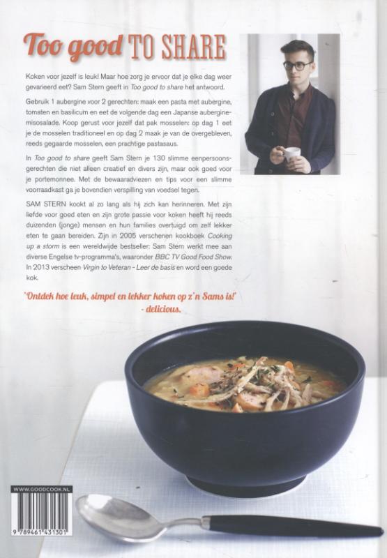 Too good to share achterkant