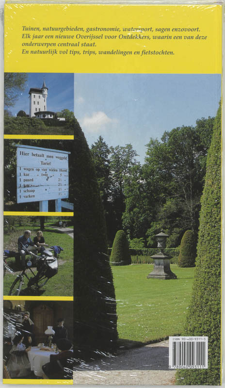 Kastelen, havezaten, landgoederen / Overijssel voor ontdekkers / 1 achterkant