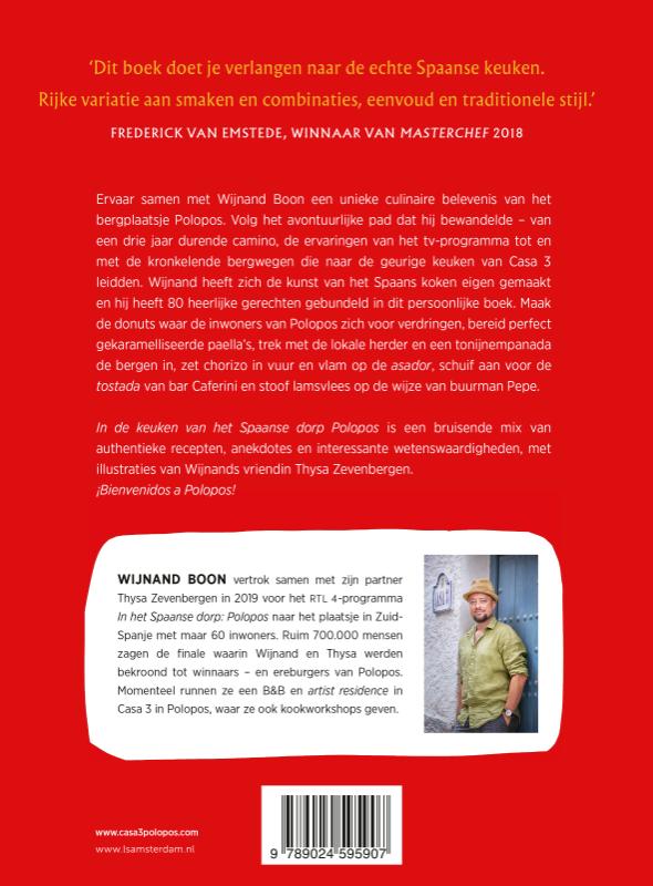 In de keuken van het Spaanse dorp Polopos achterkant