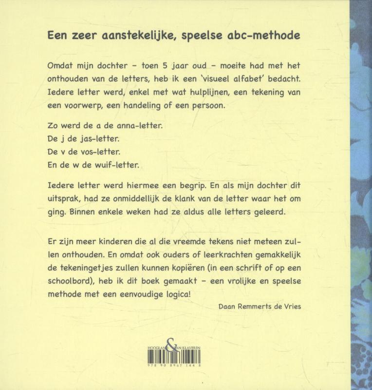 V = de vos achterkant