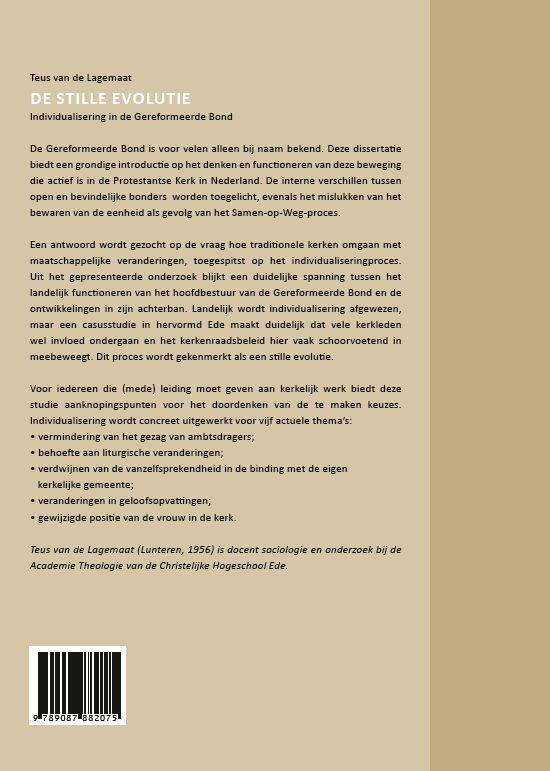 De stille evolutie achterkant