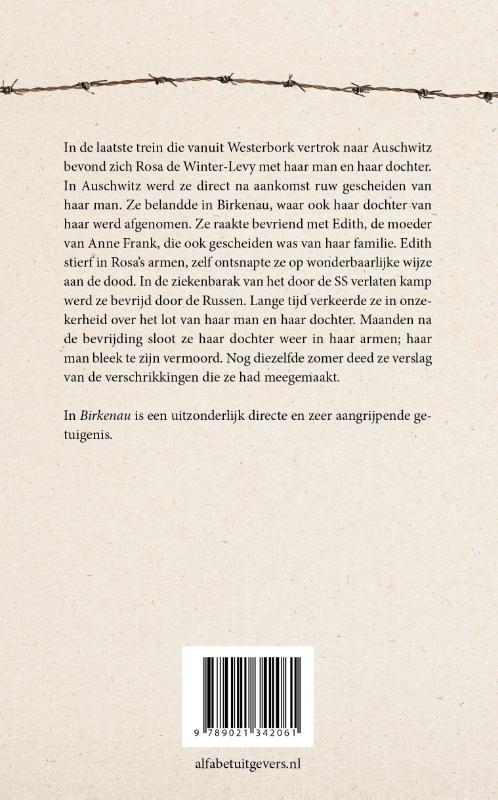 In Birkenau achterkant