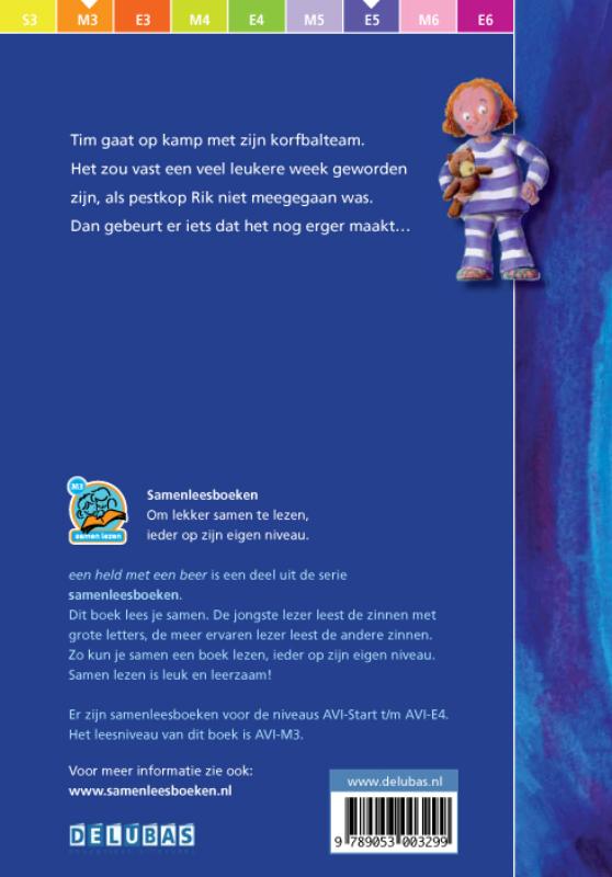 Een held met een beer / Samenleesboeken achterkant