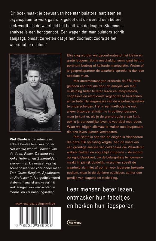 Ontmasker de leugenaar achterkant