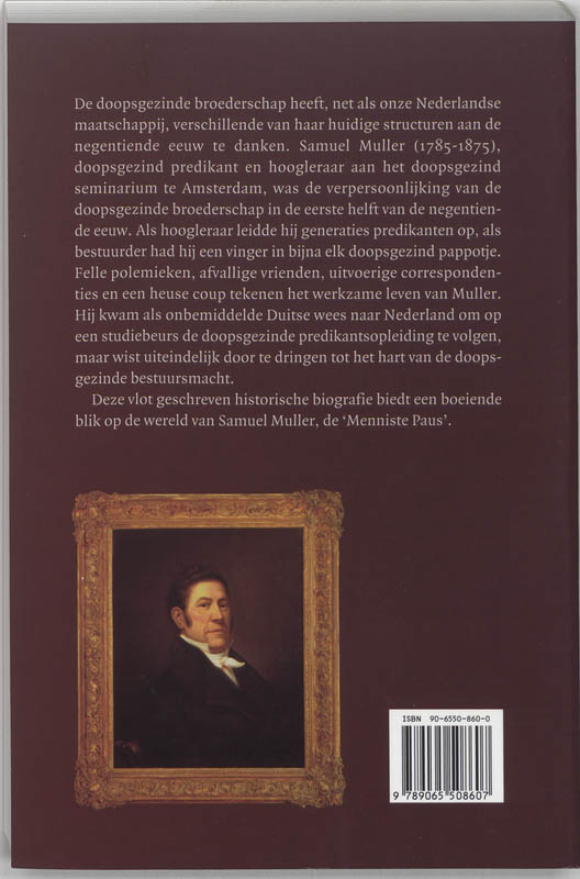 Menniste Paus achterkant