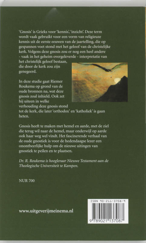 Gnosis En Geloof In Vroege Christendom achterkant