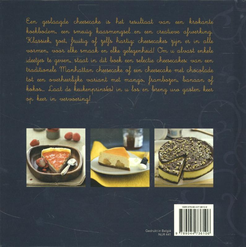 Cheesecakes / De creatieve keuken achterkant