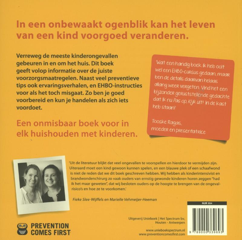 Pas op, kijk uit! achterkant