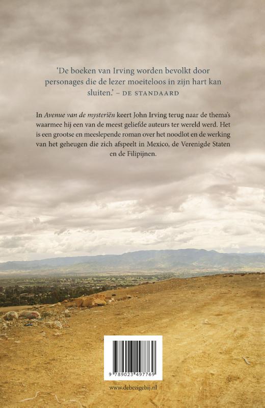 Avenue van de mysteriën achterkant