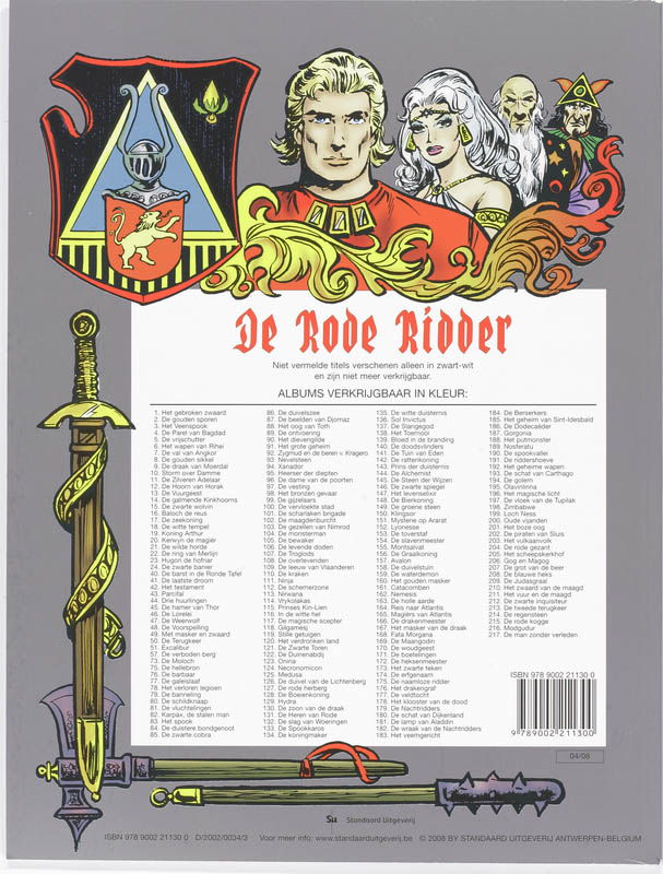 Rode Ridder 189 Nosferatu achterkant