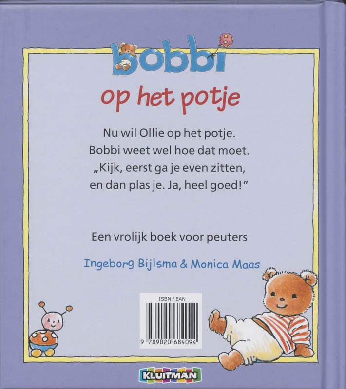 Bobbi op het potje achterkant