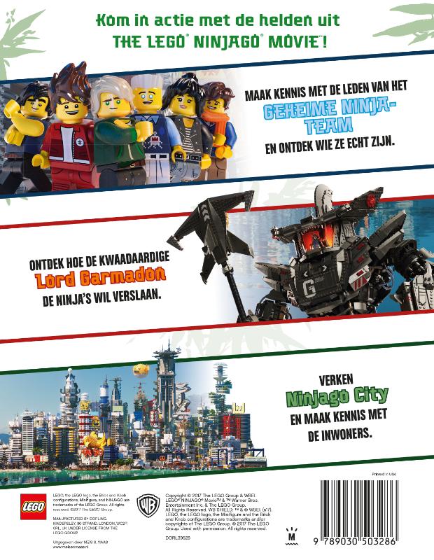 De LEGO Ninjago film - Alles wat je moet weten... achterkant