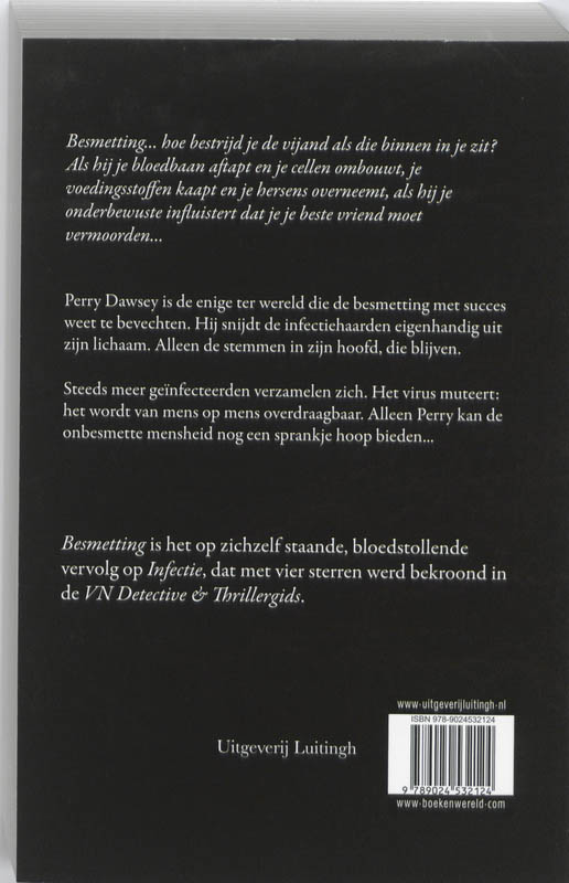 Besmetting achterkant