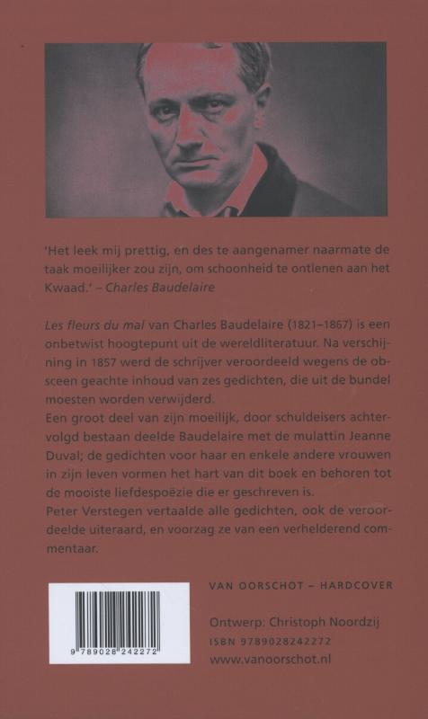 De bloemen van het kwaad achterkant