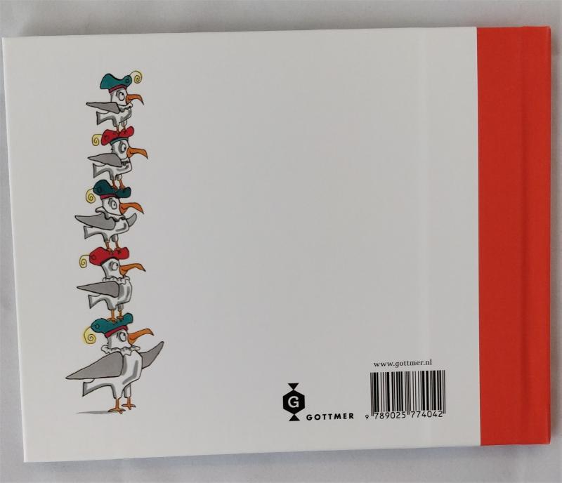 Aadje Piraatje en de stoomboot van Sinterklaas / Aadje Piraatje achterkant