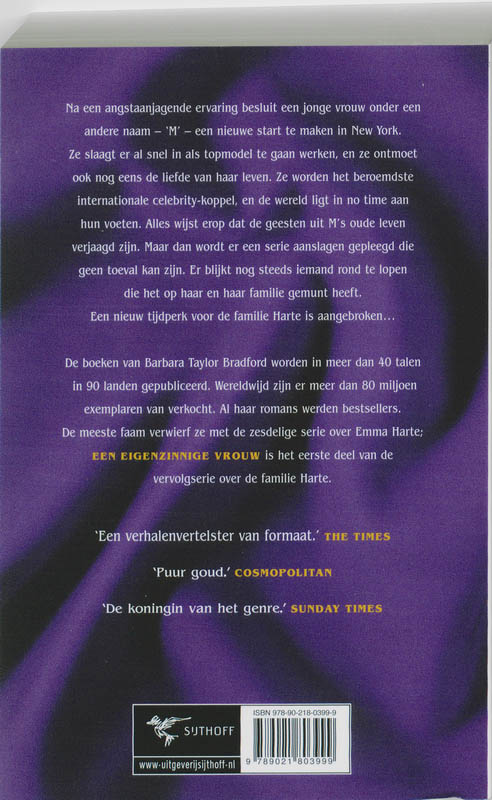 Een eigenzinnige vrouw achterkant