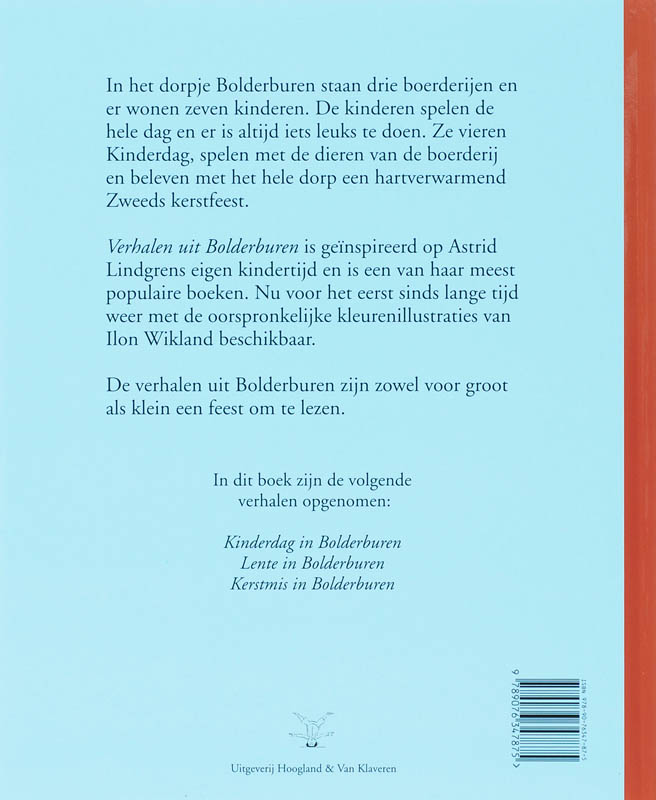 Verhalen uit Bolderburen achterkant