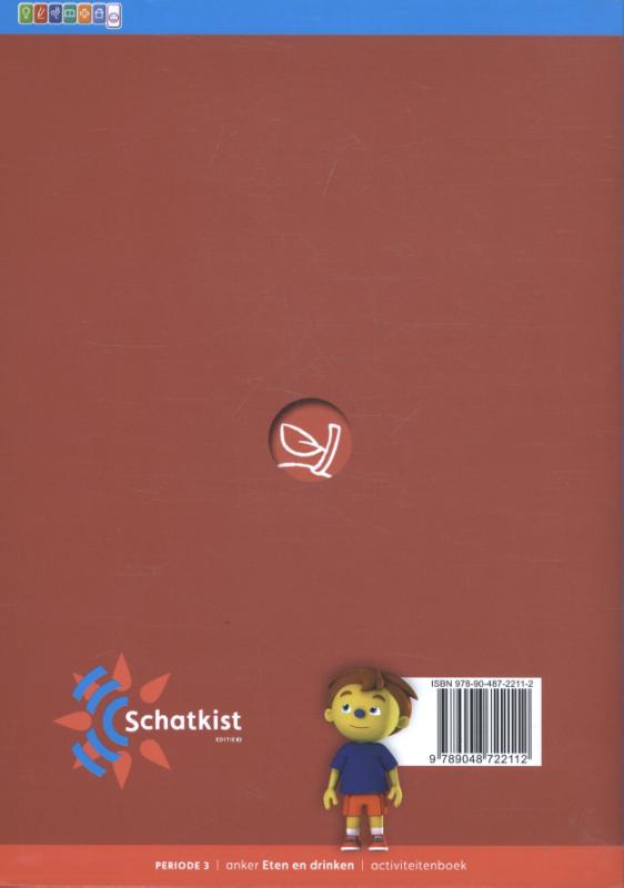 Schatkist  - Anker eten en drinken Periode 3 Activiteitenboek achterkant