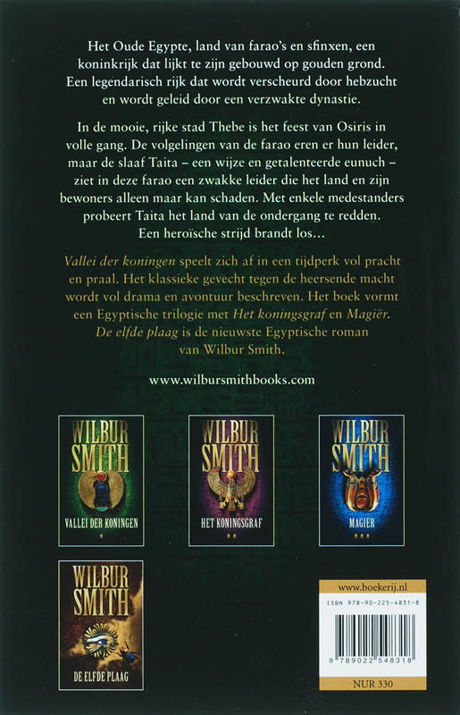 Vallei der koningen / Egypte achterkant