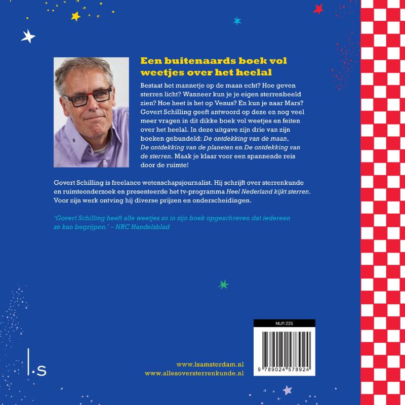 De ontdekking van de ruimte achterkant