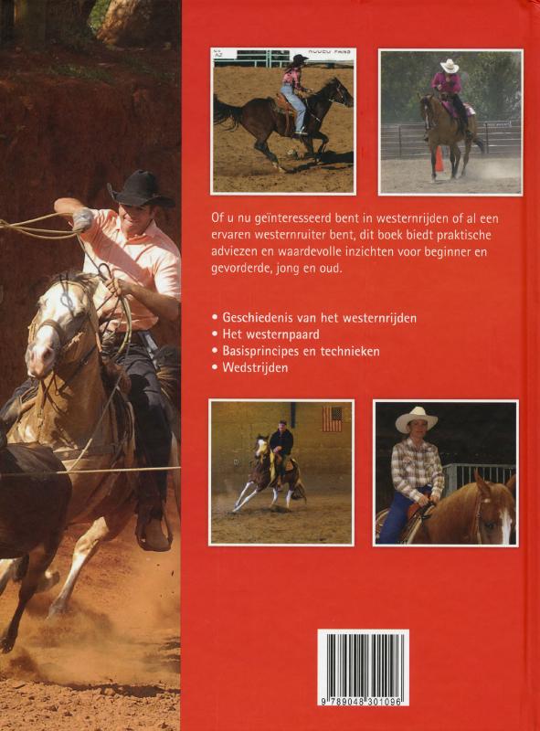 Westernrijden achterkant