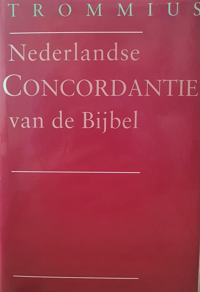 Nederlandse Concordantie Bijbel