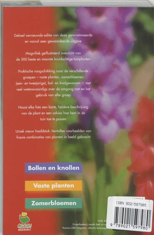 De Tuinplantengids achterkant