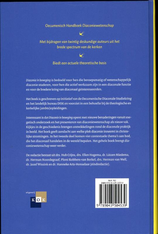 Diaconie in beweging achterkant