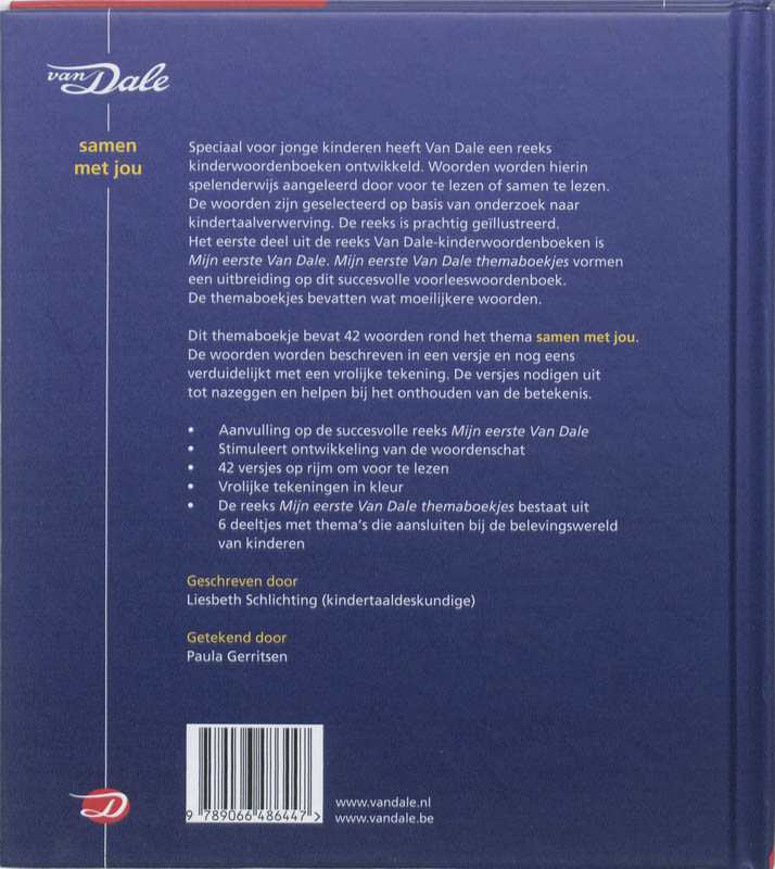 Mijn eerste van Dale achterkant