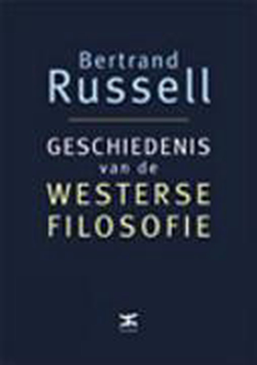 Geschiedenis Van De Westerse Filosofie