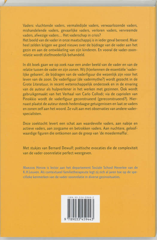 In de naam van de vader ! achterkant