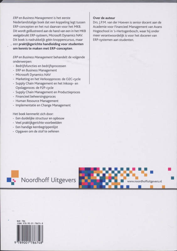 ERP en Business Management achterkant