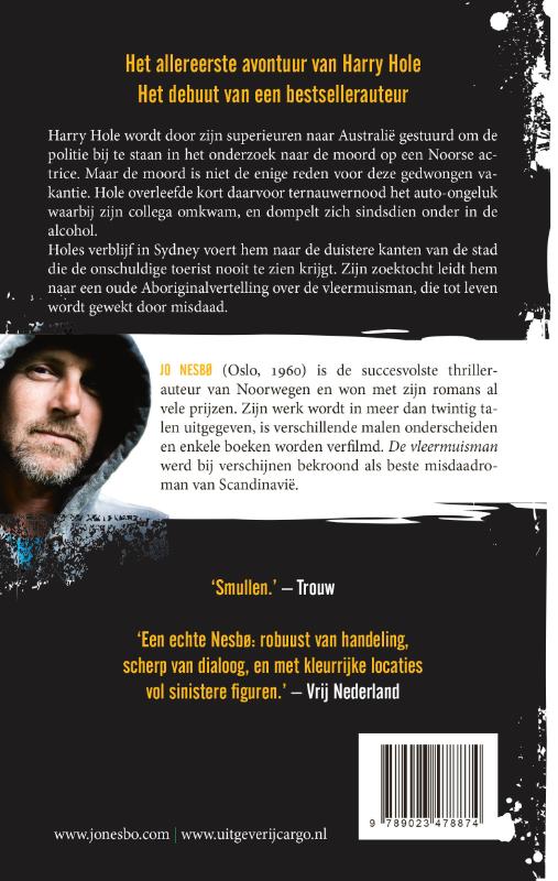 De vleermuisman / Harry Hole / 1 achterkant