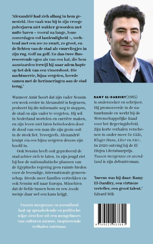 Tussen morgenzee en avondland achterkant