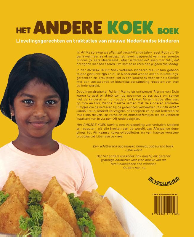 Het andere koek boek achterkant