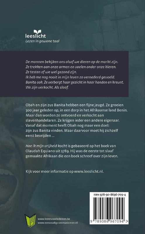 Leeslicht - Hoe ik mijn vrijheid kocht achterkant